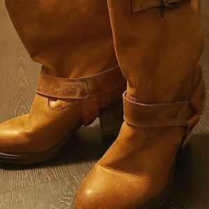 Steve Madden short leather boots
